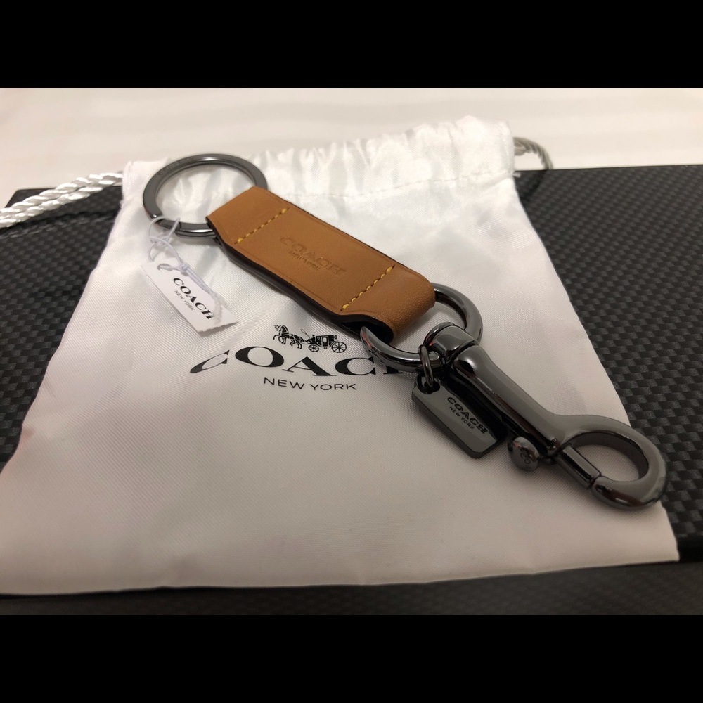 Coach Snap Trigger Key Fob